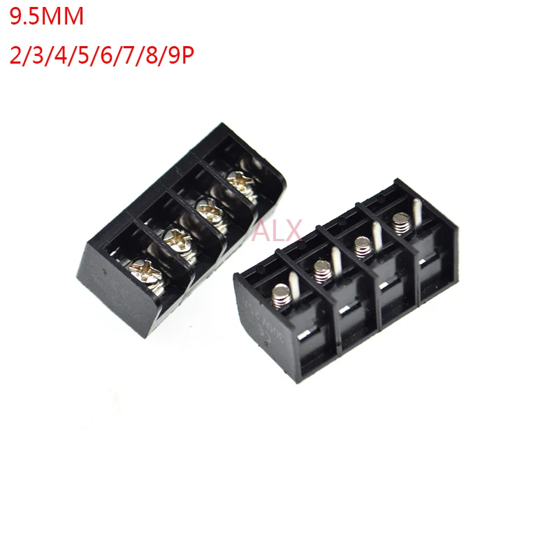 5 шт. Φ/3p/4p/5p/6p/7p/8p/9P PCB винтовая Клеммная колодка коннектор шаг 9 мм 2PIN HB9500 |