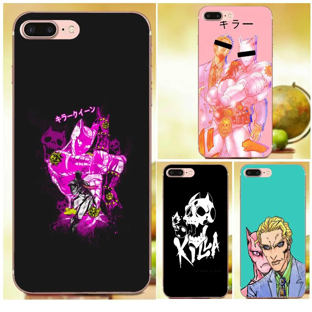 Для Samsung Galaxy Note 2 3 4 5 8 9 S3 S4 S5 S6 S7 S8 S9 mini Edge Plus чехлы из ТПУ Killer Queen Anime | Мобильные