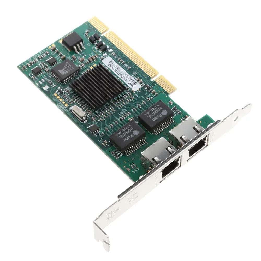 32bit PCI двухпортовый Gigabit Ethernet Intel82546 RJ45 1000 Мбит/с сетевой карты