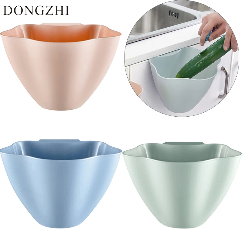 

New Creative Plastic Waste Storage Basket Multi-functional Hanging Trash Can Waste Bins Deskside Recycling Garbage Box Container