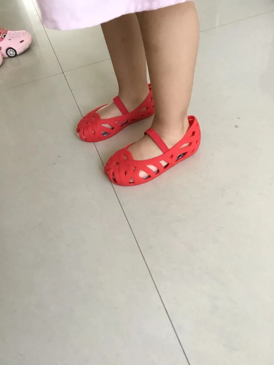 Mini Melissa/Новинка г.; мини-обувь для девочек; прозрачные сандалии; детская обувь на полой подошве; детские сандалии для маленьких девочек; принцесса