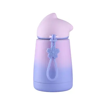 

Kids Thermos Cup Cartoon Cute Cat Insulated Drinkware Water Bottle Vacuum Flask
