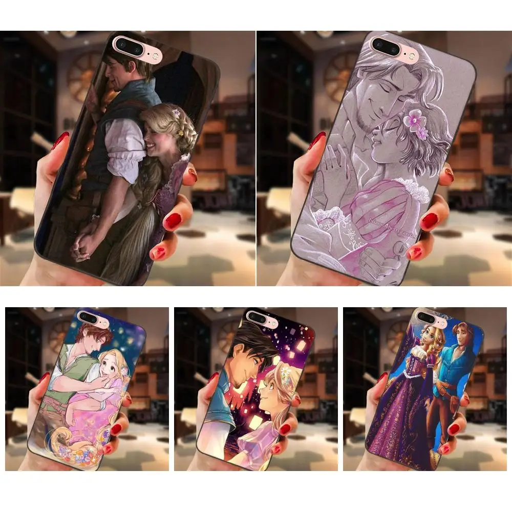 

Soft Shell Phone Case For Huawei nova 2 Plus 2S 3i 4 Y3 Y5 II Y6 Y7 Y9 Lite Plus Prime 2017 2018 2019 Tangled Rapunzel & Flynn