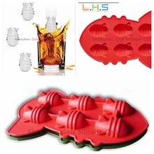 Бомба силиконовая форма для льда пресс-формы для приготовления пищи резак для печенья формы для льда Форма для мороженого лоток для льда силиконовая форма для льда инструменты