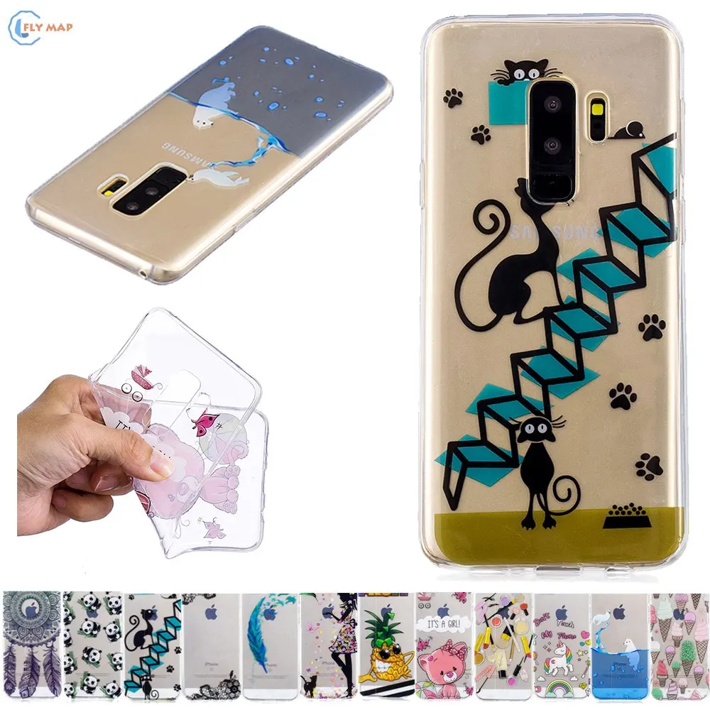 

Fitted for Samsung Galaxy S9 Plus 9Plus SM-G965F/DS G965F/DS S9Plus SM-G965 G965 9S S 9 Soft TPU Phone Case Cover Silicone Capa