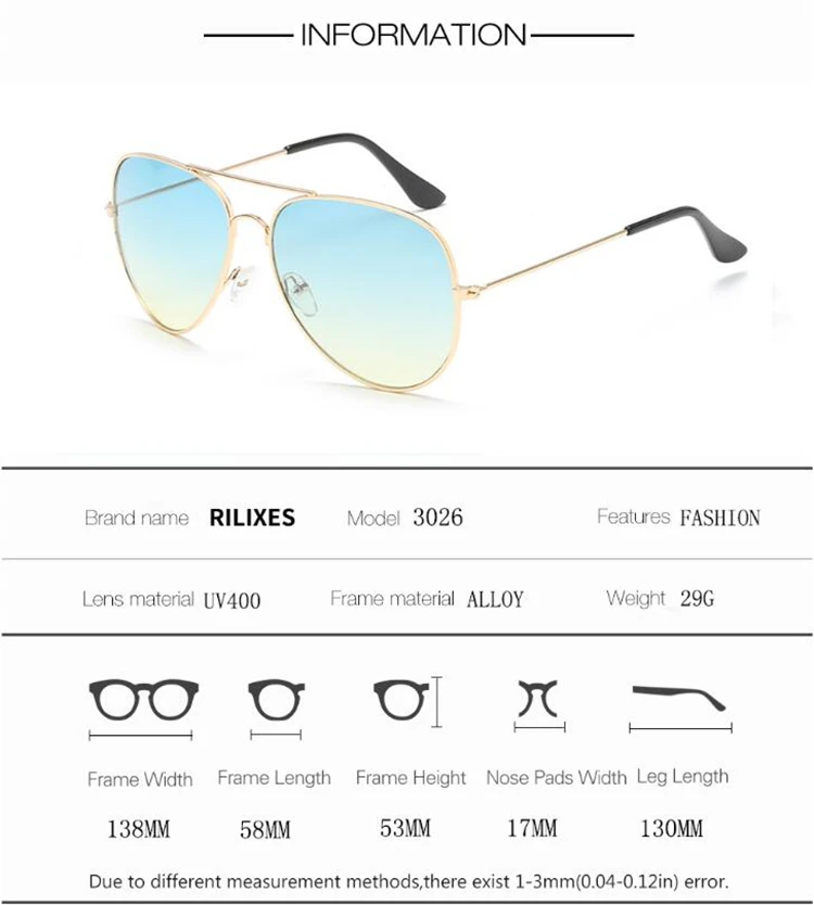 Fashion Aviator Sunglasses Women Men Mirror Pilot Sun Glasses For Women Eyeglasses Frames Retro Female Sunglass Eyewear Oculos (12)