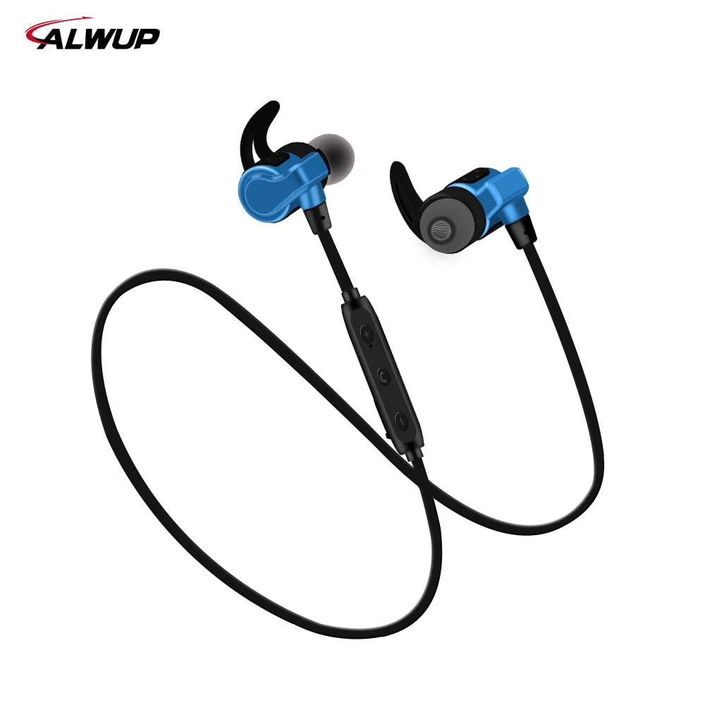 

ALWUP Bluetooth Earphone Magnetic Sport In Ear Wireless Bluetooth Headset for Smartphone Bluetooth 4.2 about 6 Hours Music Time