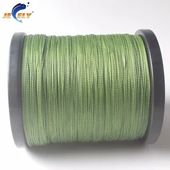 

Jeely 1000M/PCS 0.12mm 3 strands 10LB PE Braided FISHING LINE GREEN