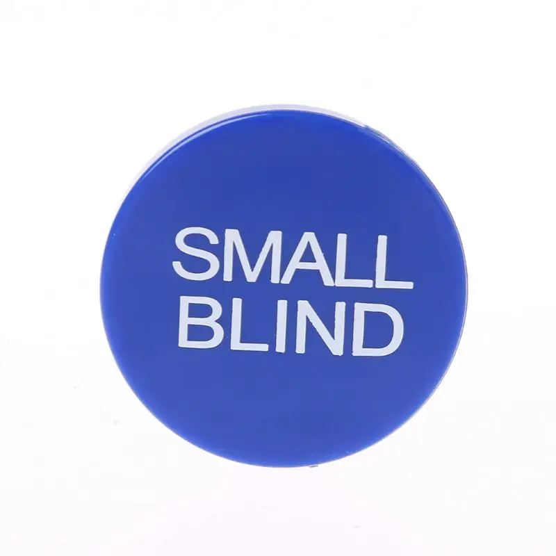 Техасский Холдем большой слепой с надписью "Small Blind" дилер вечерние казино покер карты игры Реквизит