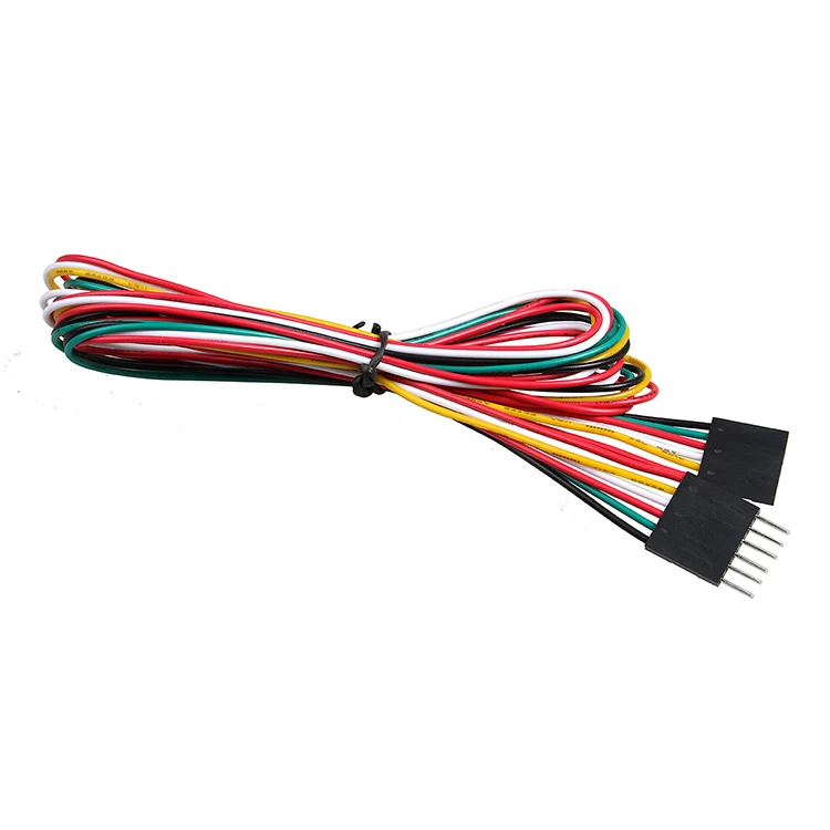 10PCS DuPont 6 Pin Male to Female Extension Wire Cable for Arduino 50cm ...