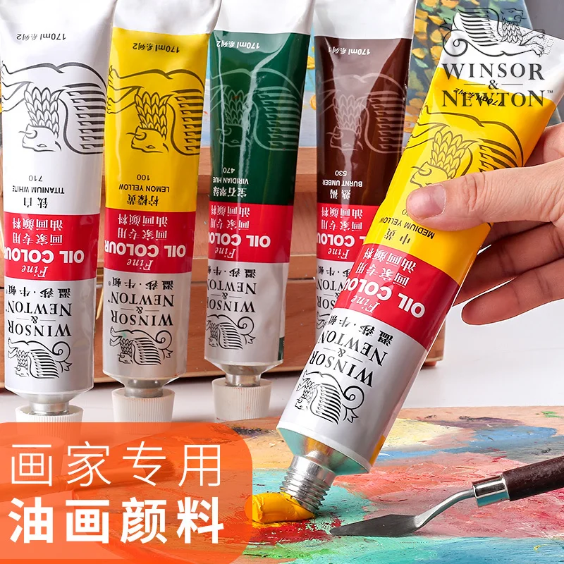 Günstige Öl Malerei Farbe Pigment Ölfarben kunst liefert für künstler Malerei material werkzeuge leinwand 170 ml rohr 12 farben