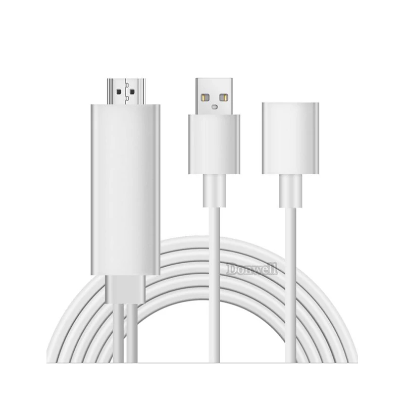 1080P HD TV HDMI адаптер для Lightning до к Кабельный ТВ кабель iPhone7 / 7s 6 6S Plus Android UM|Кабели VGA| |