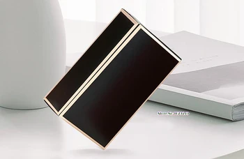 

100x Golden edge black paper box,Packaging Cookie Chocolate Paper Box Wedding Birthday Party Cake Packing