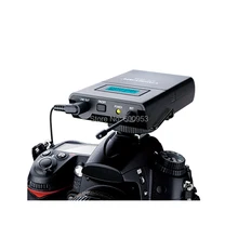 Sgc-100w Беспроводной петличный микрофон Системы для Canon Nikon Sony DSLR Камера Видеокамеры аудио Регистраторы