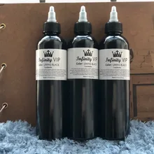 8 унций чернила для перманентного татуажа для подкладки и затенения новейший Племенной лайнер шейдер пигмент краска для тела черный пигмент красота тоже