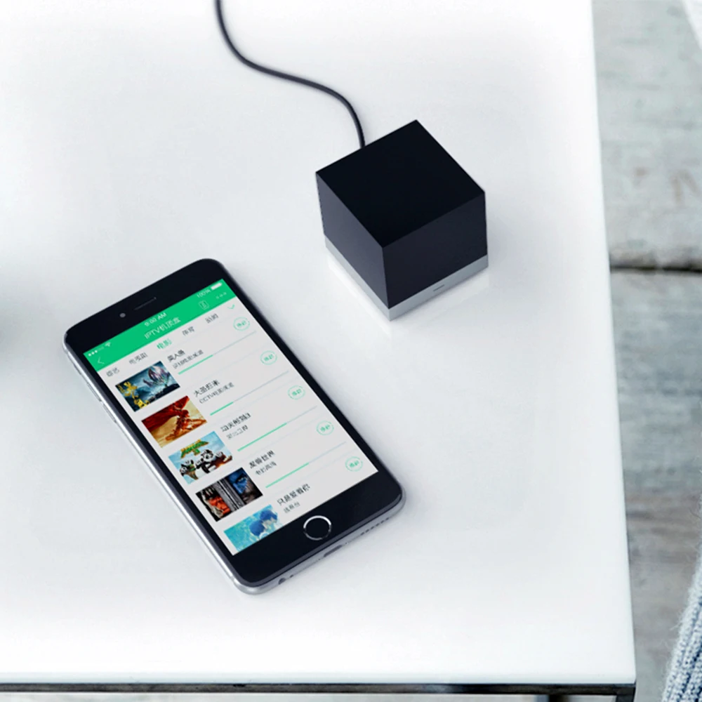 Alexa & Google Home Голосовое управление Orvibo MagicCube XiaoFang WiFi ИК пульт дистанционного