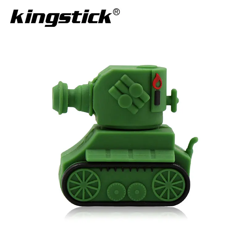New wholesale tank model pen drive 64G/32G/16G/4G classic game pendrive cartoon usb flash drive USB 2.0 100% real capacity