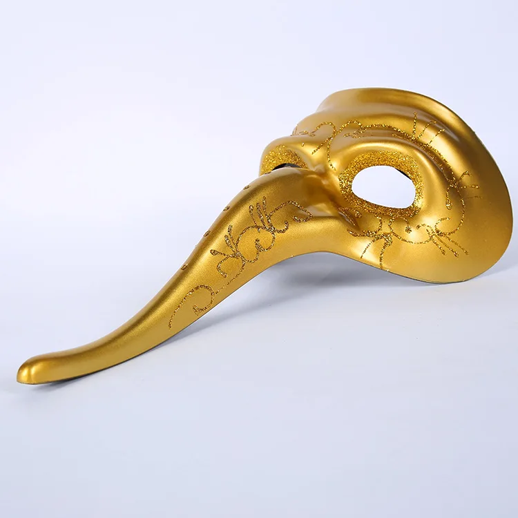 mardi gras mask long nose