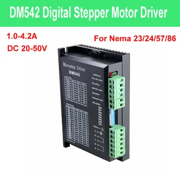 

Digital Basic Motor Driver 1.0-4.2A 20-50VDC DM542 for Nema 23/24/57/86