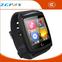 U18 Lauf Uhr GPS männer Uhren Reloj GPS Läuft Android 4.4 Ohne SIM WIFI Kompass Smartwatch Android Unterstützung Whatsapp
