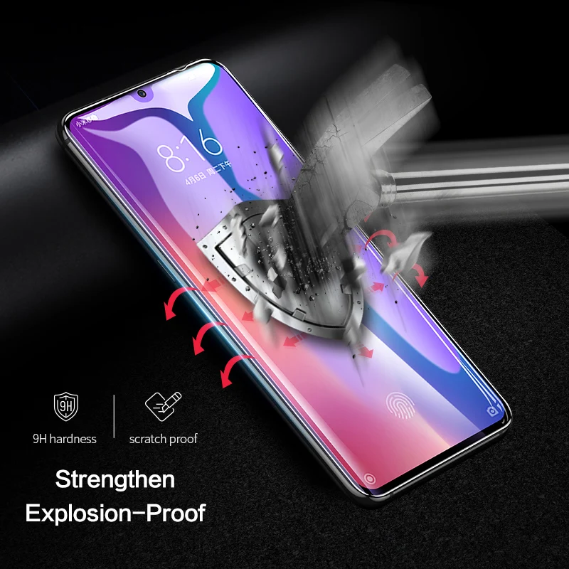 

SmartDevil Tempered Glass for xiaomi mi 9 se 8 lite redmi 7 pro Screen Protector Film Full Cover Explosion Proof Anti Blue Light