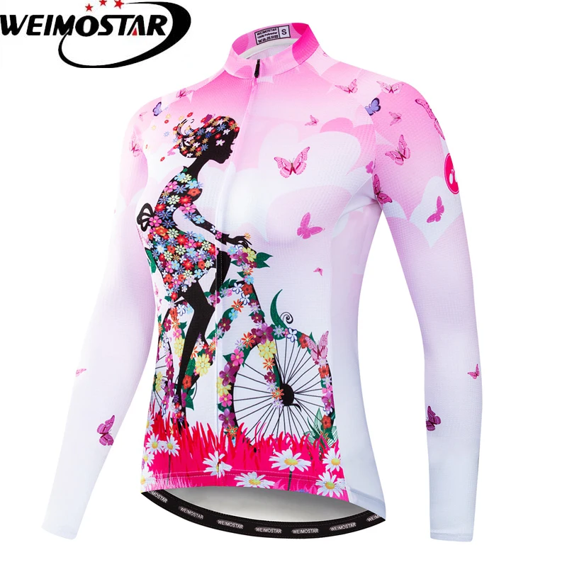 women's long sleeve mountain bike jersey