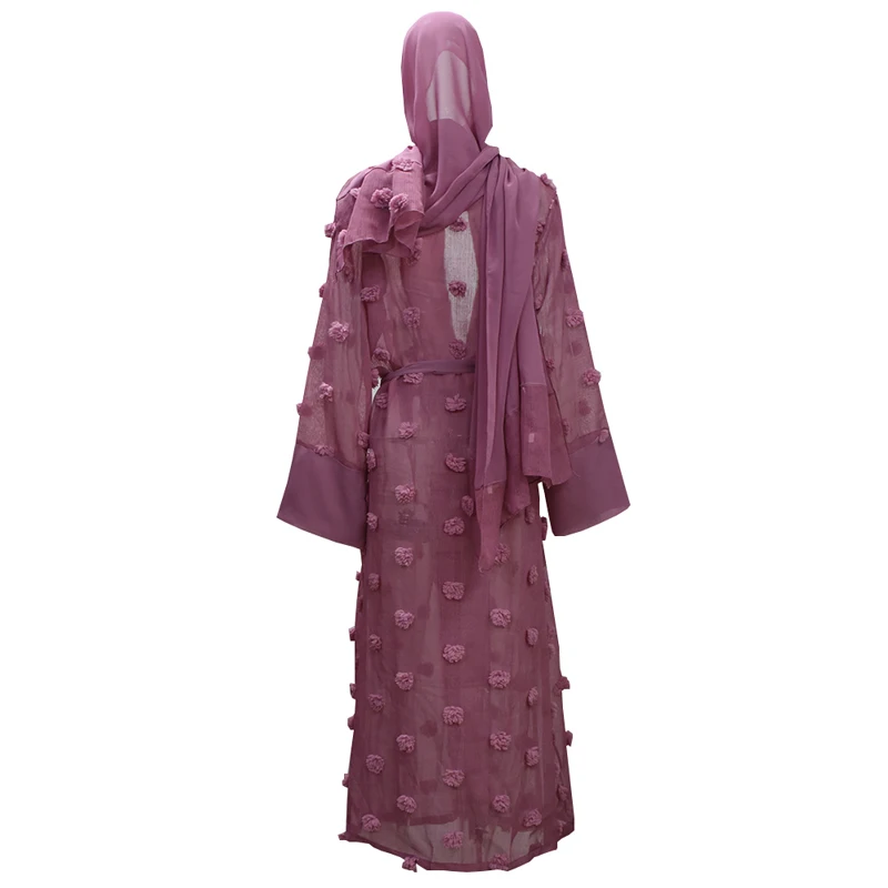Абаи Дубай кимоно Mujer Цветочные Сетки восточный женский халат для женщин кардиган с мусульманский хиджаб платье Турецкий Исламская одежда