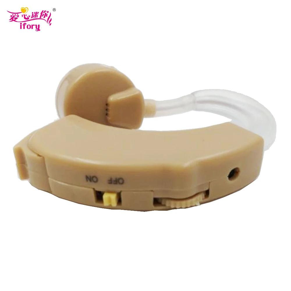 Ifory 1 шт. мини-усилитель слухового аппарата, регулируемое усиление, чистый звук для пожилых, глухих, слуховой аппарат, уход за ушами