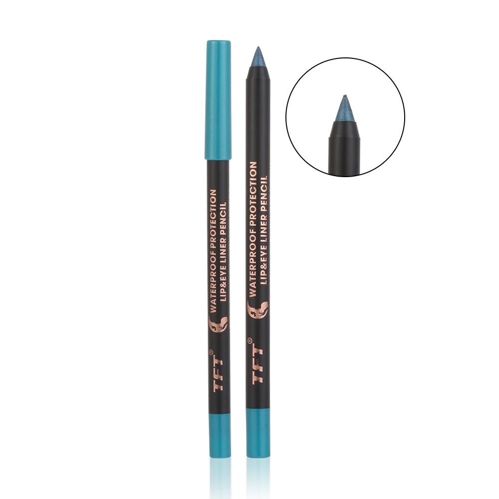 2Pcs Fashion Women Long-lasting Eye Liner Pencil Pigment White Color Waterproof Eyeliner Pen Eye Cosmetics Makeup Tools