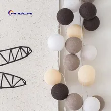 Темно-серого цвета, темно-коричневого цвета, тон ватным тампоном гирлянды Фея вечерние свадебные туфли для дома и сада Патио Декор светильник 20 шт./компл