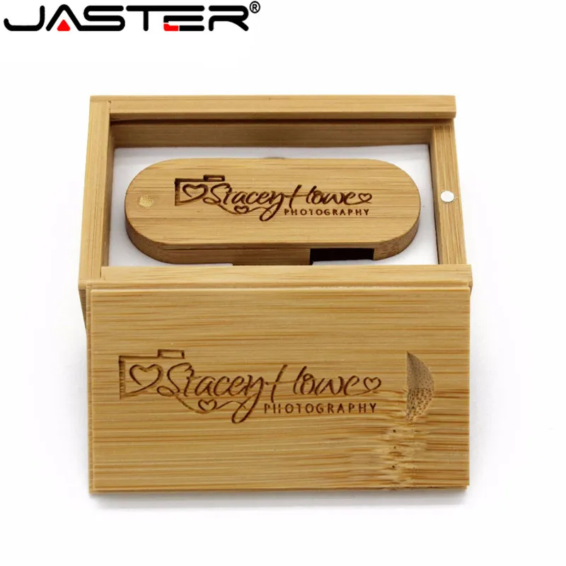 JASTER(более 10 шт бесплатный логотип) Вращающийся деревянный usb+ коробка USB флэш-накопитель Флешка 8 Гб 16 г 32 Гб U диск фотография свадебный подарок