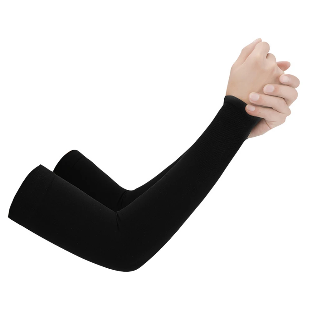 12cm Arm Warmers Anti-Mosquitos Ultraviolet-Proof Ice Silk Sleeves Arm Cuff Self-Defense Weapon Sun Protection 12cm Arm Warmers Anti-Mosquitos Ultraviolet-Proof Ice Silk Sleeves Arm Cuff Self-Defense Weapon Sun Protection