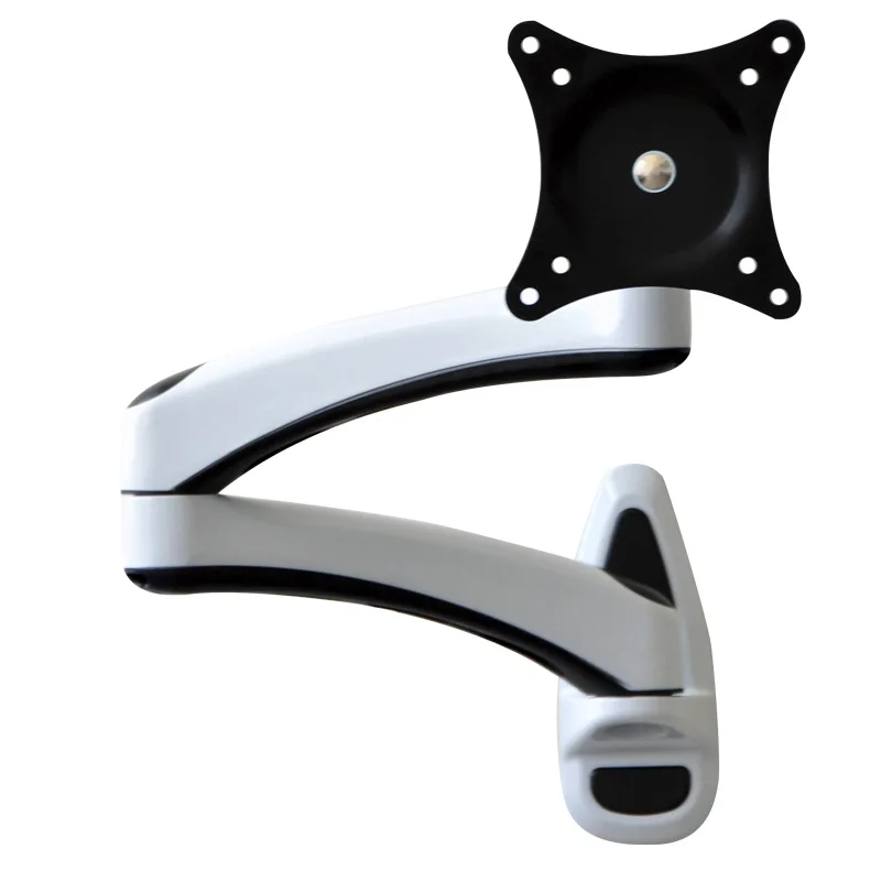 

Aluminum Alloy Arm 15"-27" LCD LED TV Wall Mount Rotary Monitor Holder Extension Arm Rack Monitor Support Max.Load 8KGS