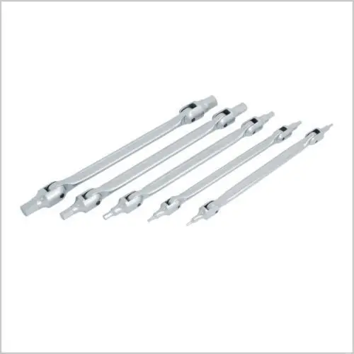 

WINMAX Camshaft 5PC Swivel Head Hex Key Set 230-250mm Long Chromate Treatment WT05274