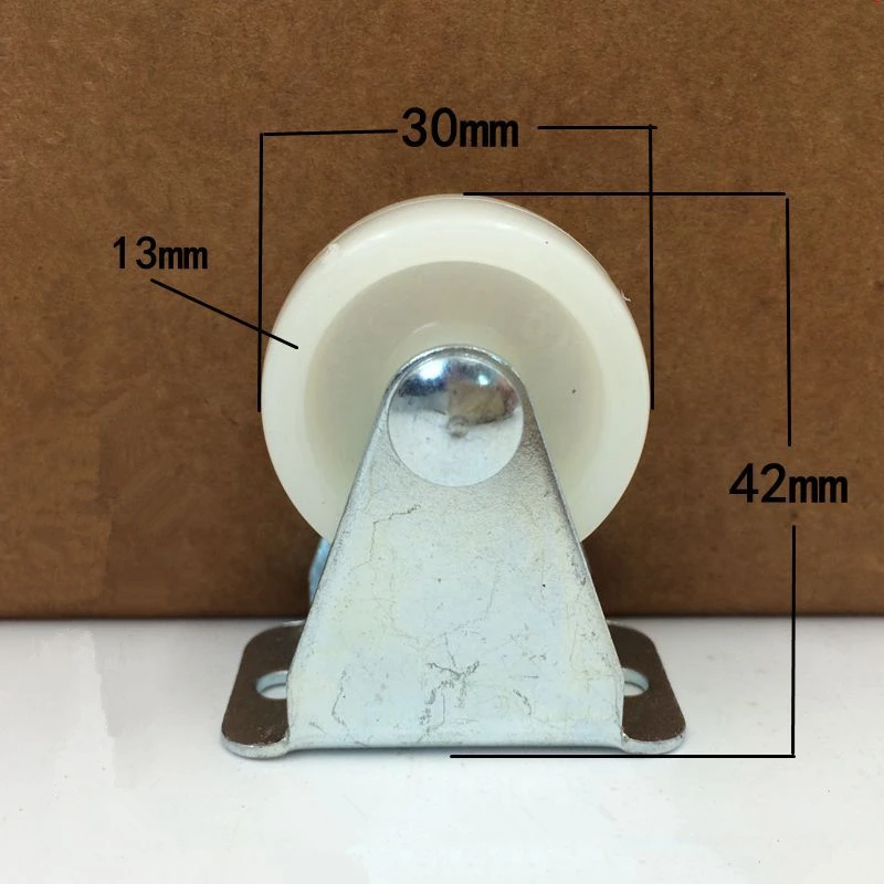 2 шт. фиксированный тип плоская пластина 1,2" 32 мм Dia Whell колесо жесткая роликовая машинка