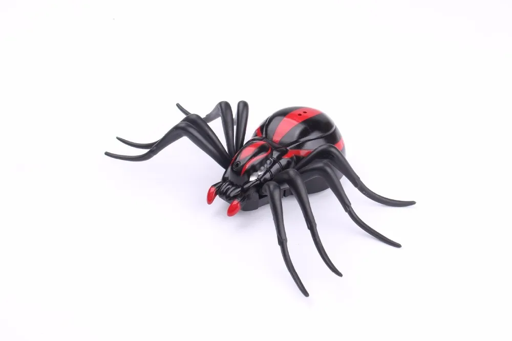 Интересный 1 шт. дистанционный Инфракрасный Радиоуправляемый Мини Робот Электронные игрушки механический Таракан муравей паук RC контроллер игрушка