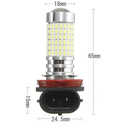 Светодиодные лампы Par H7 H8 H11 H10 9005 9006 1200 люмен 144 EX SMD Автомобильные светодиодные с