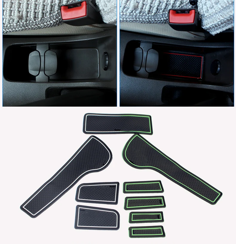 Lsrtw2017 Силиконовое защитное покрытие для автомобильных дверей игровой коврик для оформления интерьера вашего автомобиля, анти-скольжения Мат для Chevrolet Cruze 2009- 2010 2011 2012 2013