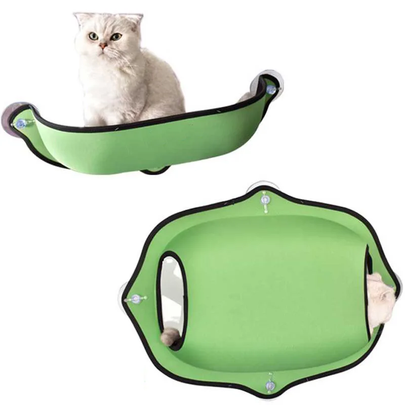 

Cat Sill Hanging Window Bed Sunbathing Installation Window Waterproof Cat Nest Cat Suction Cup Hanging Hammock Removable ATY-021