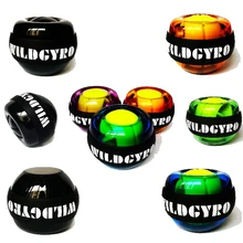 Moylor 30LBS Rotor Simulator Vibration Muscle Relax Hand Resbo Power Gyroscope Ball ABS Black Gyro Wrist Spinner Exerciser A