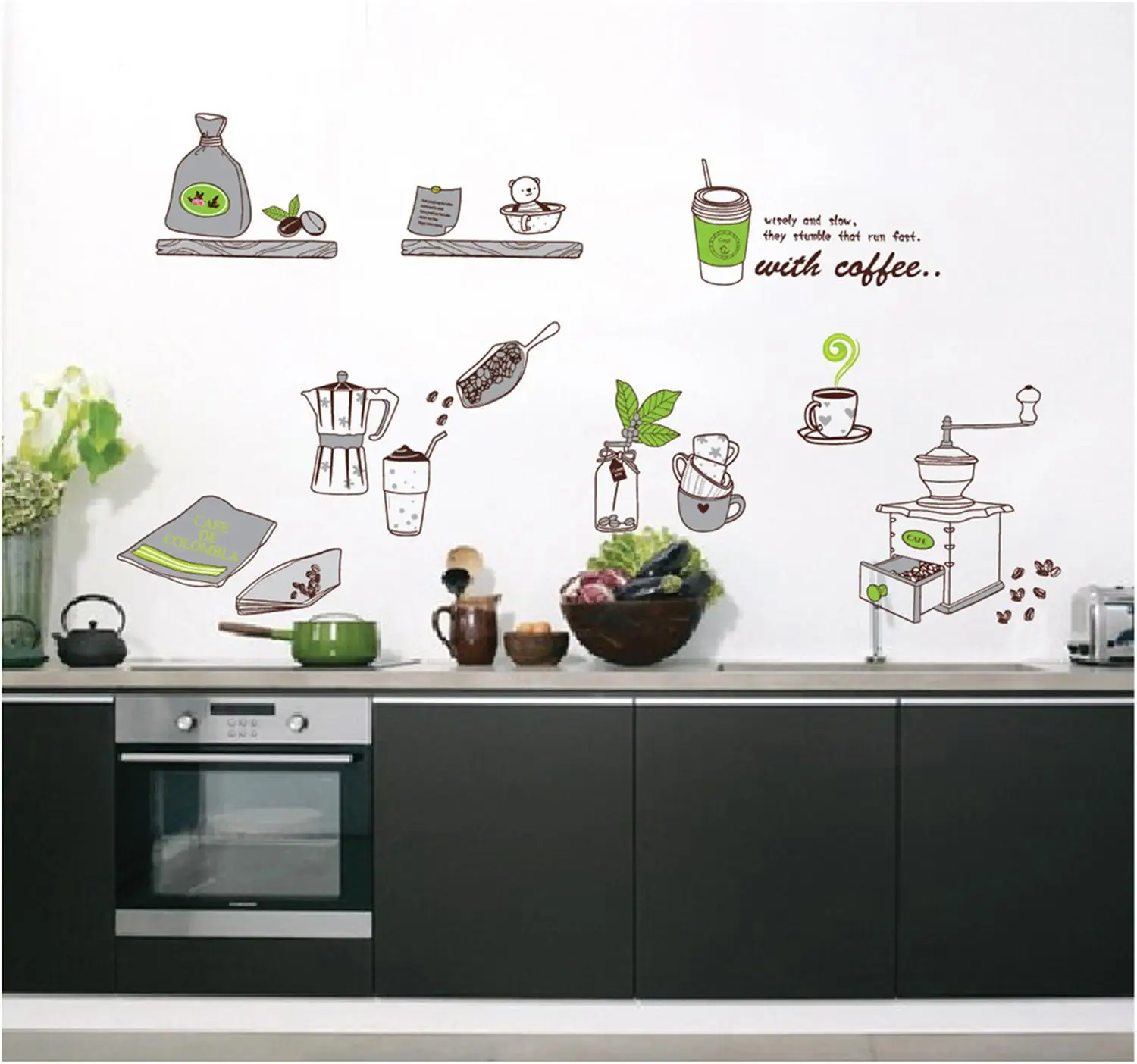 Acquista all'ingrosso online parete della cucina di design da ...