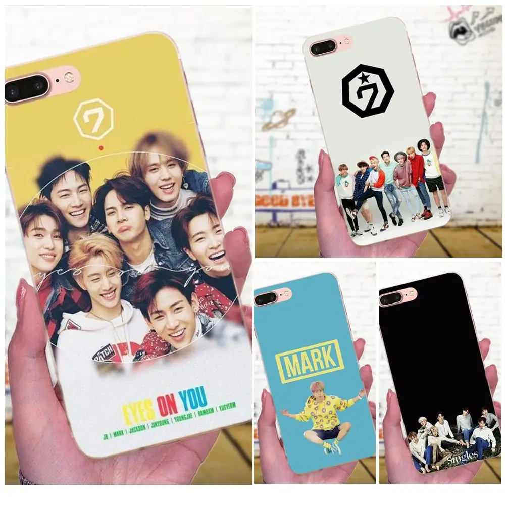 Got7 Kpop TPU Cell Case For Xiaomi Mi3 Mi4 Mi4C Mi4i Mi5 Mi 5S 5X 6 6X 8 SE A1 Max Mix 2 Note 3 4 | Мобильные телефоны и