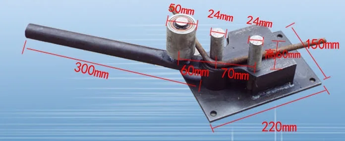 4 мм-12 мм-14 мм ручные клещи из арматурной стали портативный строительный гибочный станок Инструменты для ремонта шин