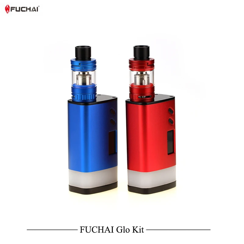 

Original Electronic Cigarette Fuchai Glo Vape Kit 2.8ml SLYDR M Atomizer Tank GLO-230W Box Mod VS Sigelei 213 Plus Vaporizer