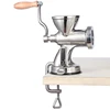 Stainless Steel Manual Meat Grinder Machine Rotatory Vegetable Slicer For Sausage Maker Machine High Quality Food Grinder 6