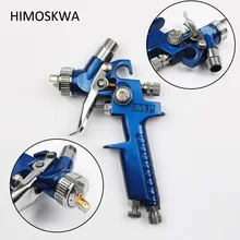 0,8 мм/1,0 мм сопло H-2000 Профессиональный HVLP распылитель мини воздушные краскопульты Аэрограф для окрашивания автомобиля аэрограф