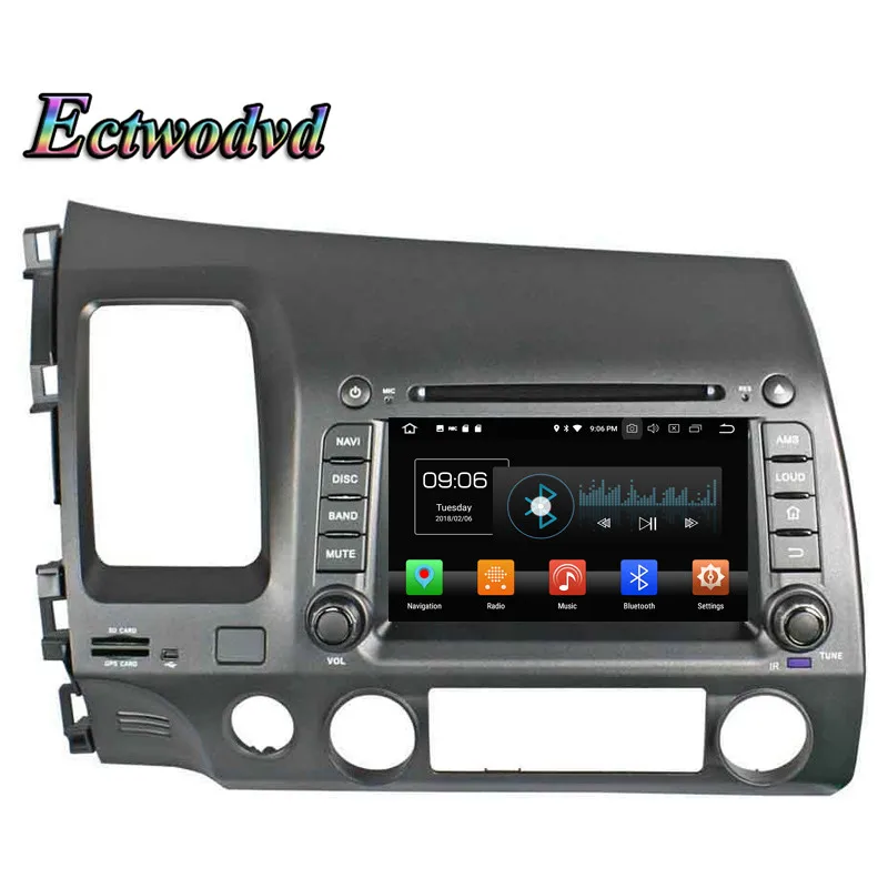 Clearance Ectwodvd Octa Core 4G RAM 64G ROM Android 9.0 Car Multimedia DVD Player GPS HeadUnit for Honda CIVIC 2006 2007 2008-2011 13
