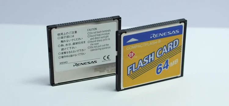 64 МБ CompactFlash флэш-карты CF Сделано в Японии для старого устройства