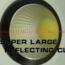 3 Вт COB Светодиодный прожектор Светодиодный светильник 110 В-240 В отражающая чашка высокое качество теплый белый холодный белый Высокое качество