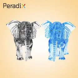 3D Crystal Пазлы слон Детская Интеллектуальное развитие